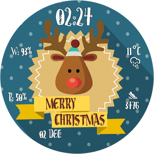 Christmas Holidays Watch Face 1.2 Icon