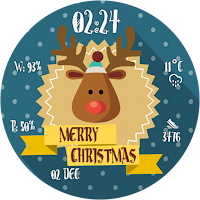 Christmas Holidays Watch Face