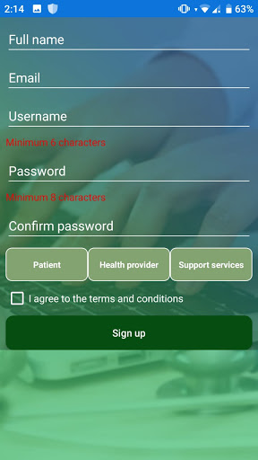 KPK Telemedicine Screen 2