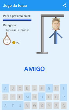 Jogo da Forca Português Inglês - Screenshot 4