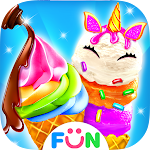 Cover Image of 下载 Unicorn Ice Cream Cone Cupcake– Cone Dessert Maker 1.6 APK