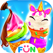 Unicorn Ice Cream Cone Cupcake– Cone Dessert Maker 1.1 Icon