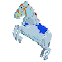 Horse 3D Color by Number: Voxel Coloring Book 2019