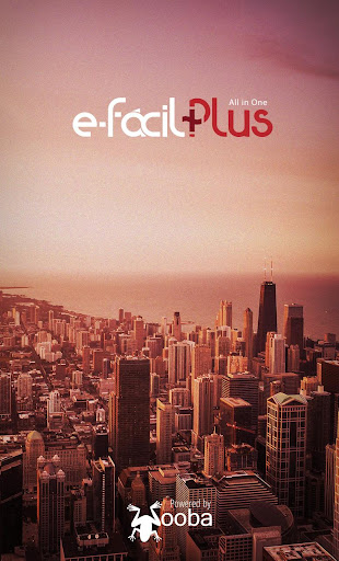 Android application e-fácil Plus screenshort