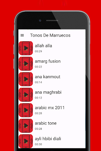 Android application Moroccan Ringtones screenshort