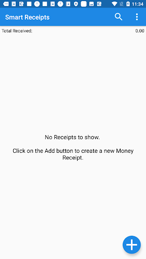Android application Smart Receipts screenshort