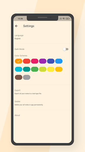 NoteFi - Lightweight notes Screen 3