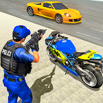 Cover Image of Скачать Полиция США Велосипедная гангстерская погоня 1.1.3 APK