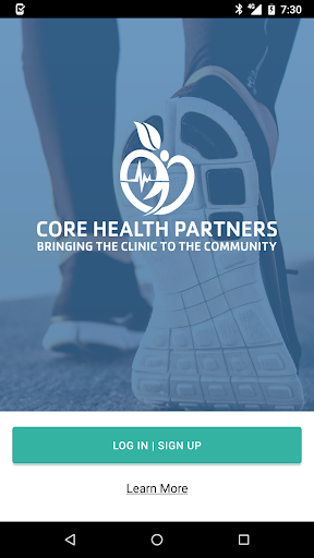 Android application CORE HEALTH PARTNERS screenshort