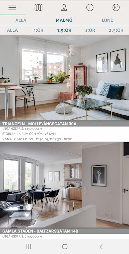 Android application Bjurfors screenshort