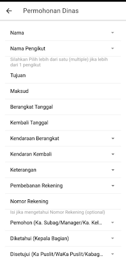 e-SIP RPN | Sistem Kepegawaian Screen 2