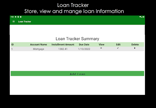 Loan Calculator Professional 7