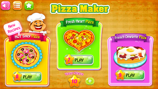 Baking Pizza - Cooking Game