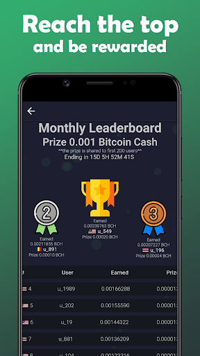 Earn Bitcoin Cash