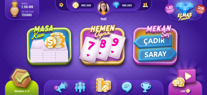 101 Okey Canlı 1