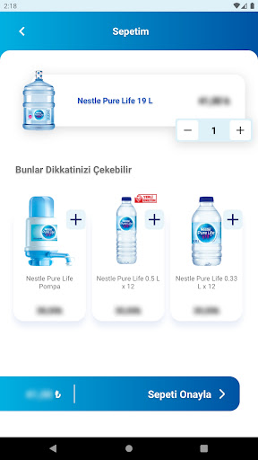Nestlé Pure Life Screen 3