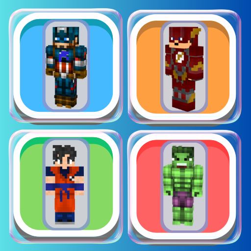 Super Heroes Skins for MCPE logo
