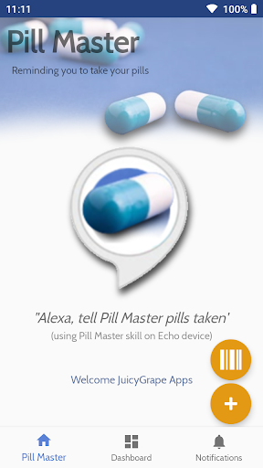 Android application Pill Master screenshort
