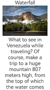 Attractions in Venezuela