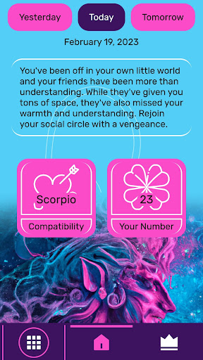 Starway | Compound horoscope Screen 2