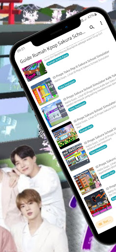 Guide Rumah BTS Sakura School