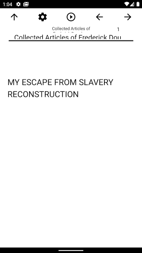 Android application Book, Collected Articles of Fr screenshort