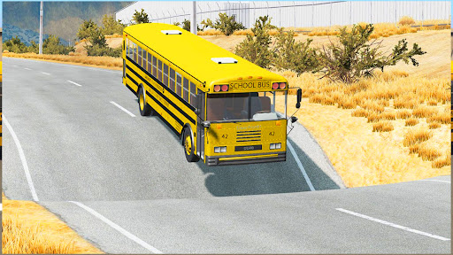 High Ramps Crash Bus Driving