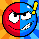 Red and Blue: Twin Color Ball icon