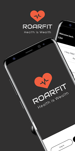 Android application RoarFit screenshort