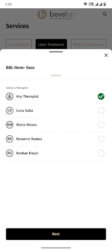 BevelUp Mobile Screen 3