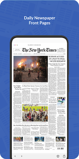 Todays Front Pages Screen 3