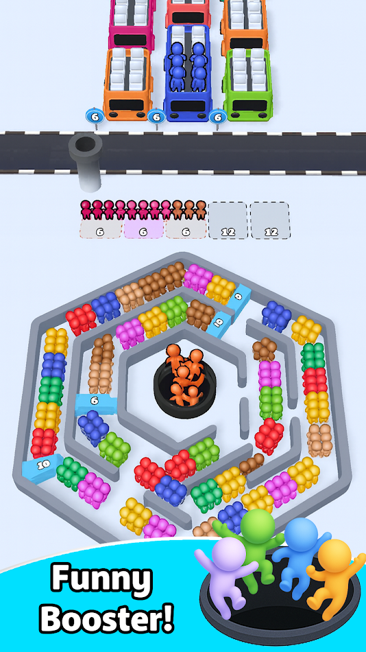 #9. Hole Crowd (Android) De: Mee Mee Games