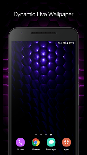 Android application Hologram Live Wallpaper screenshort