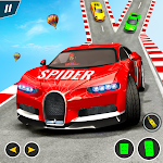 Cover Image of Download Spider Car Stunts Racing: Ultimate Stunt Car Games  APK