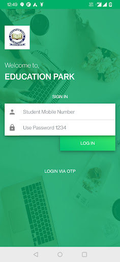 Android application Education Park screenshort