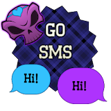 GO SMS - Love Skulls 2 icon