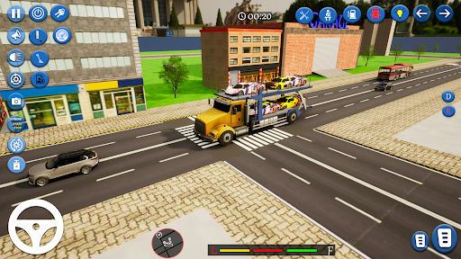 Truck Car Transport Games Screen 3