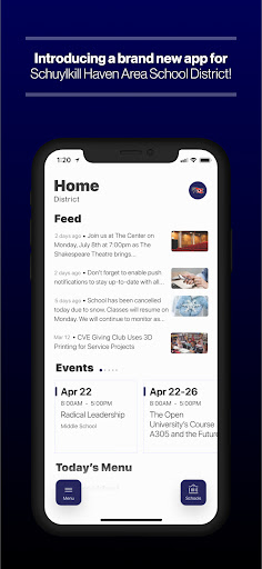 Android application Schuylkill Haven Area SD, PA screenshort