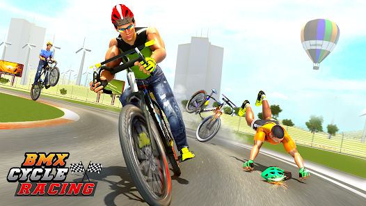 BMX Cycle Racing Bicycle Stunt  screenshots 16