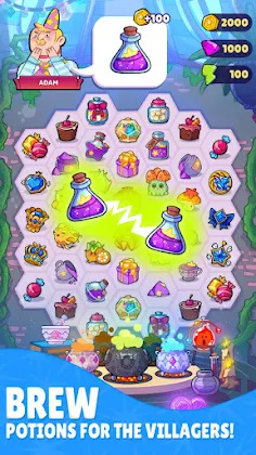 Potion Merge: Tower Mystery - Screenshot 2