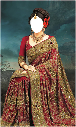 Women Bridal Saree Suit Screen 3