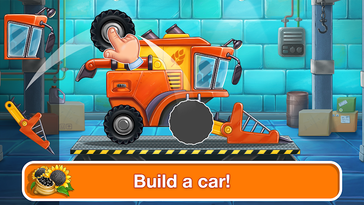 Tractor, car: kids farm games - 1.0.8 - (Android)