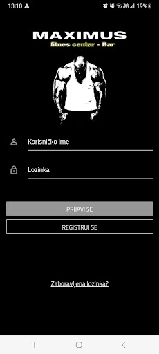 Android application Maximus Gym screenshort