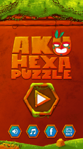 Android application Aku Hexa Puzzle screenshort