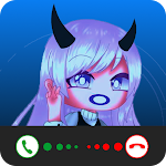 Cover Image of Télécharger Fake Video Call Gacha Life  APK