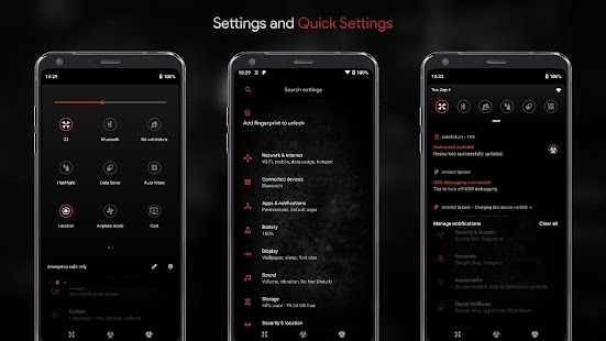 Biohazard Substratum Theme Screenshot