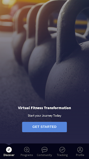 Android application Virtual Fitness Transformation screenshort