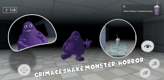 Grimace Shake Monster: Horror
