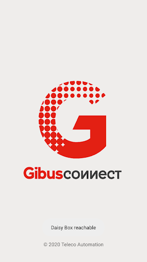 Android application Gibus Connect screenshort