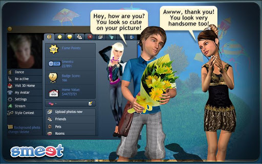 Télécharger Smeet 3D Social Game Chat APK MOD (Astuce) screenshots 2